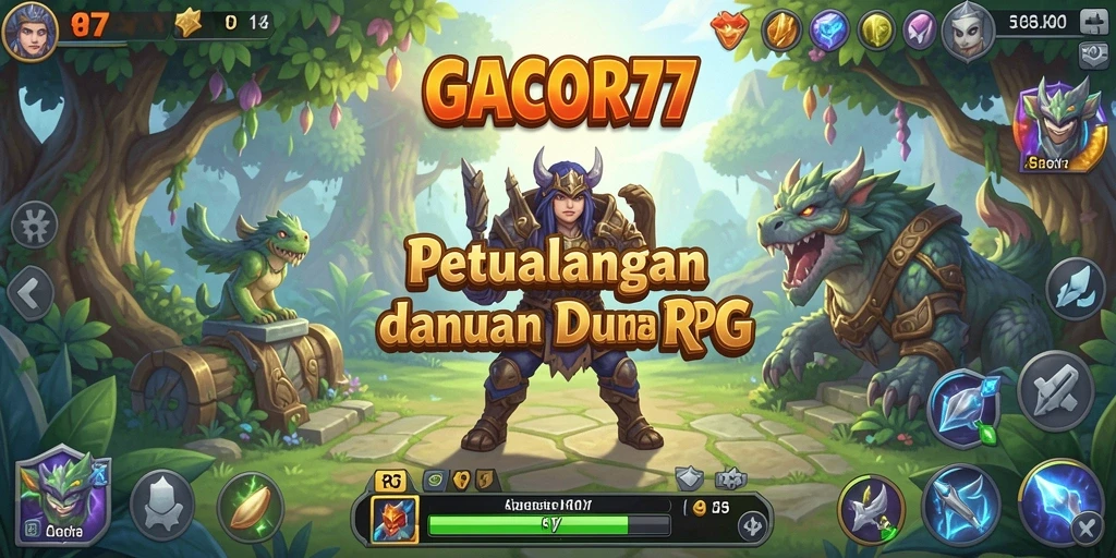 Tampilan antarmuka GACOR77 saat bermain RPG yang mengasyikkan.